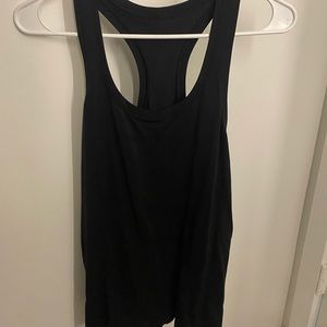 Lululemon racer back black tank, great condition